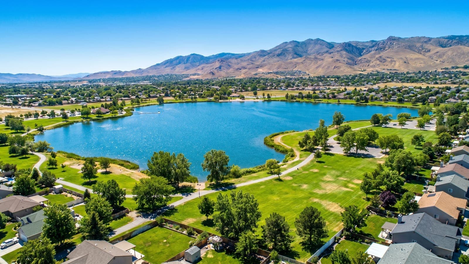 Sky Ranch established neighborhood in Spanish Springs north Sparks with high desert views and suburban streets