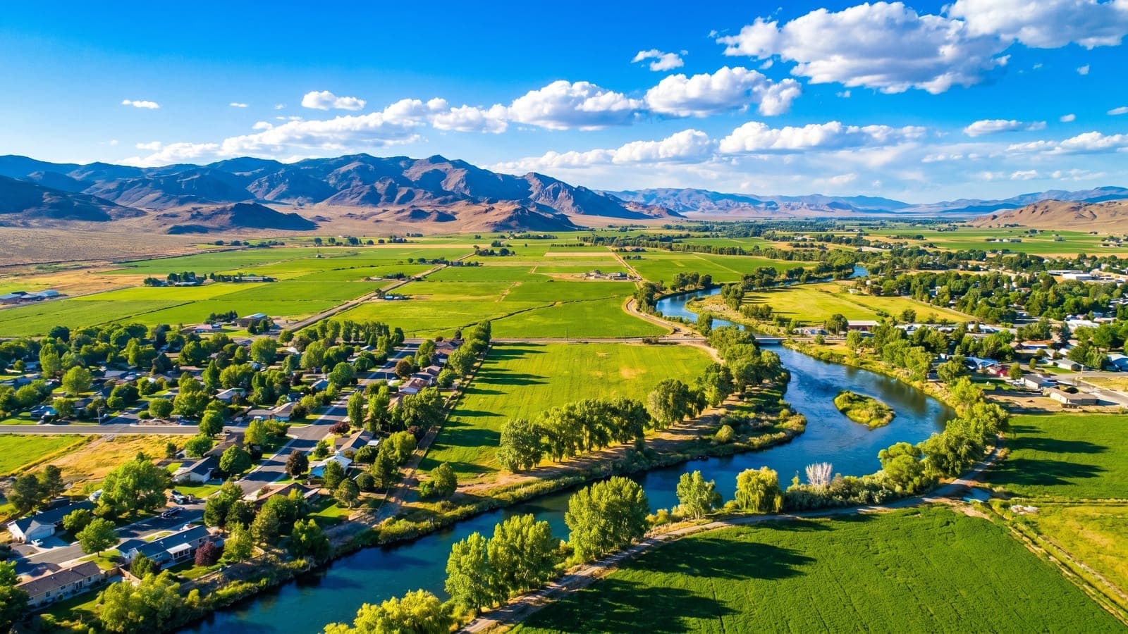 Mason Valley, Nevada — agricultural community along the Walker River with Singatse Range views